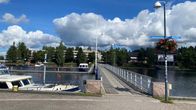 Savonlinnassa Spahotel Casinon edustalla on 55-paikkainen vierasvenelaituri.