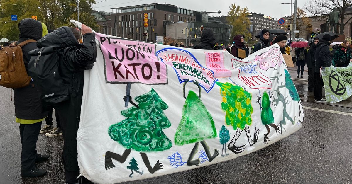53 detained as environmental protesters wrap up autumn campaign