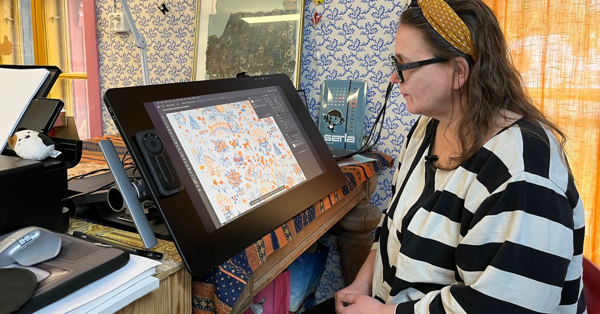 Aini Vaarin viimeinen lahja Forssalle – piilossa ollut Paratiisi-tapetti löytyi jäämistöstä
