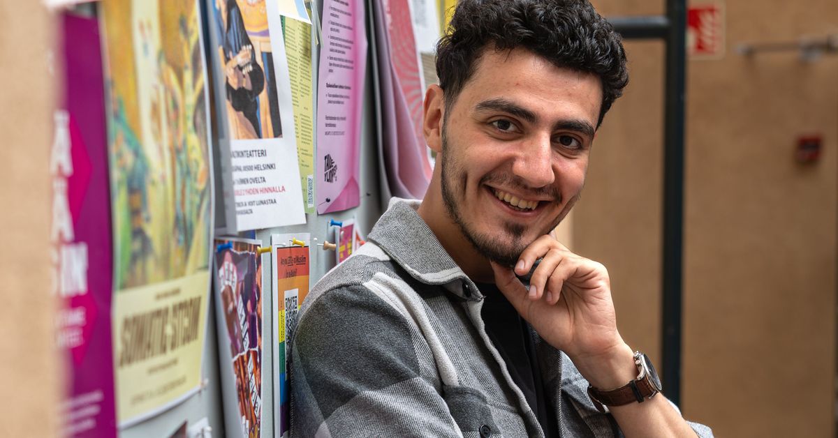 Finland's Refugee of the Year is an actor with big ambitions