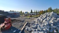Alavuden palvelukeskuksen tontti syyskuun 10. päivä 2025.