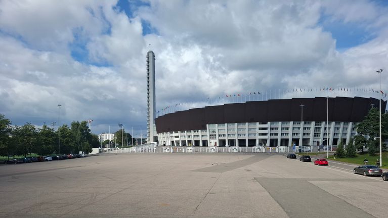 olympiastadions parkering.
