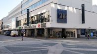 Jyväskylän Sokoksen tavaratalorakennus Jyväskylän keskustassa.