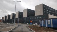 Keski-Suomen uuden keskussairaalan, sairaala Novan rakennus ulkoapäin kuvattuna.