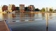 Fyrstranden vid Långvattnet i Åbo.