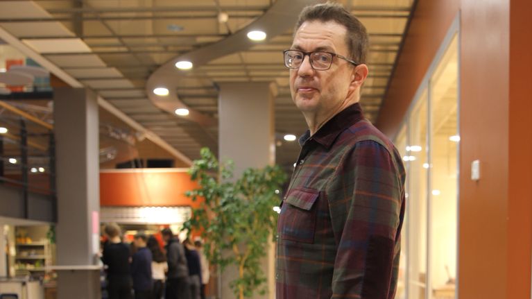 Musiikin lehtori Antti Taipale