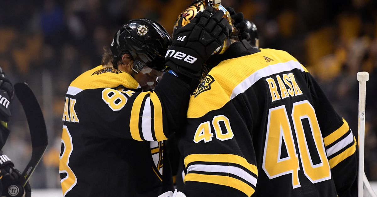 Rask och Pastrnak visade framfötterna i rivalmötet – målvakten ...