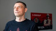 Volodymyr Gets Ukranialainen sotilas kuvattu Espoossa vastanottokeskuksessa 27-05.2026.