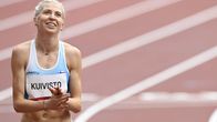 Sara Kuivisto iloitsi Tokion olympialaisissa.