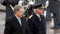 Kaarle XVI Kustaa ja Sauli Niinistö.