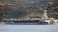 Lentotukialus USS Gerald R. Ford Kreetan edustalla.
