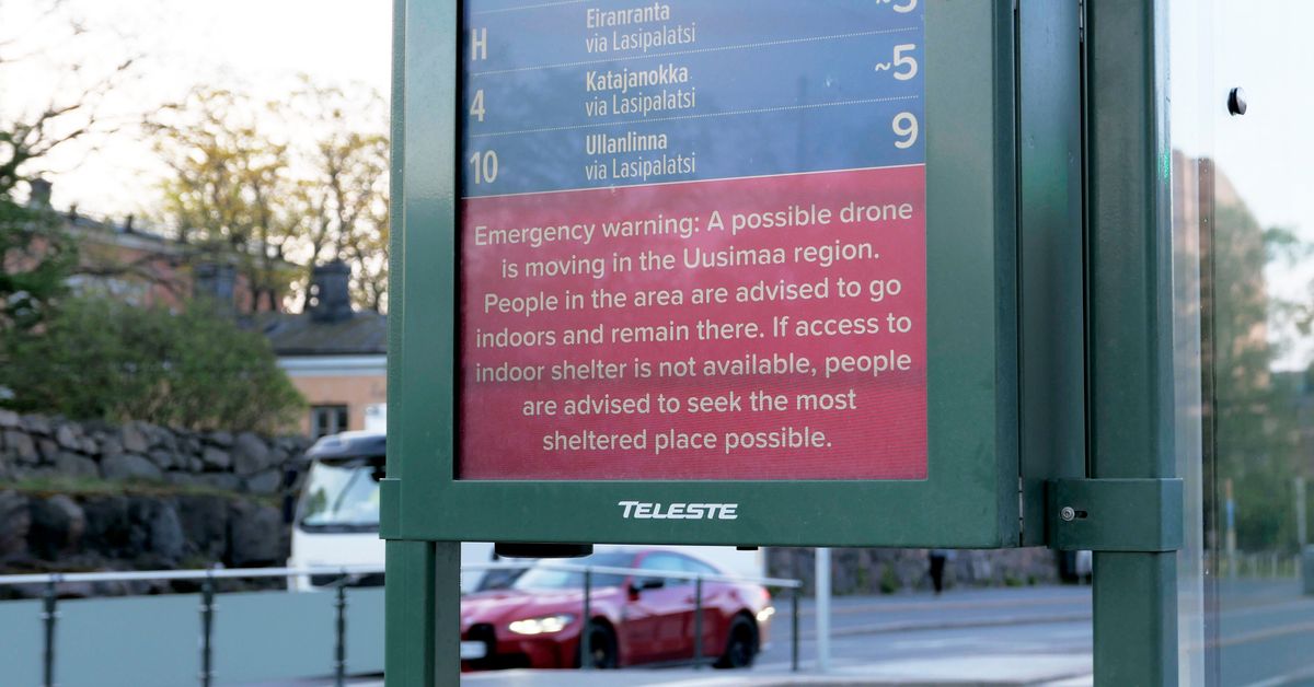 "Only a matter of time before it's Finland's turn" — APN unpacks the drone alert
