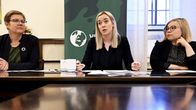 Krista Mikkonen, Sofia Virta och Saara Hyrkkö.