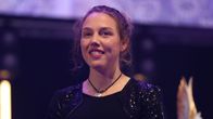Laura Dahlmeier Saksan urheilugaalassa vuonna 2019.