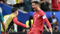 Ronaldo firar ett mål.