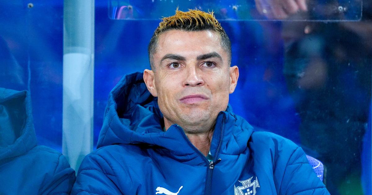 Ronaldo jäi penkille koko ottelun ajaksi — photo: yle.fi