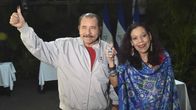 Nicaraguas presidentpar Daniel Ortega och Rosario Murillo.