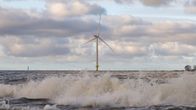 Sea wind turbine off Pori, Tahkluoto.
