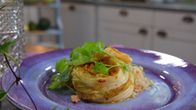 Kimchi kryddad kinakål med mandelris