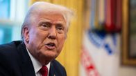 Donald Trump i närbild.