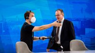 Kuvassa on Antti Pelttari Ylen aamussa 30. lokakuuta 2020.