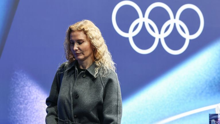 Eteri Tutberidze Milanon olympia-areenassa.