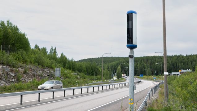 Nopeusvalvontakamera.