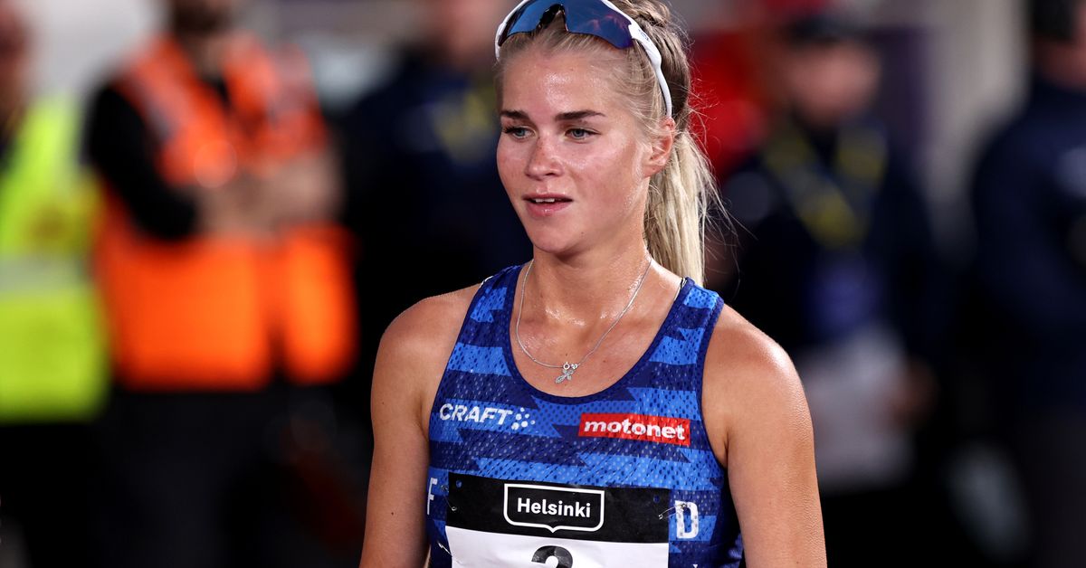 Nytt finländskt rekord av Alisa Vainio – förbättrade tiden p