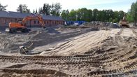 Lappeenrannan Rakuunamäen päiväkodin rakennustyöt ovat käynnistyneet maanrakennustöillä.