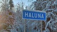 Halunan kyltti 75-tien varrella Kuopion Nilsiässä.