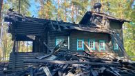 Saarijärvellä sijaitseva ortodoksien tsasouna on tuhoutunut tulipalossa.