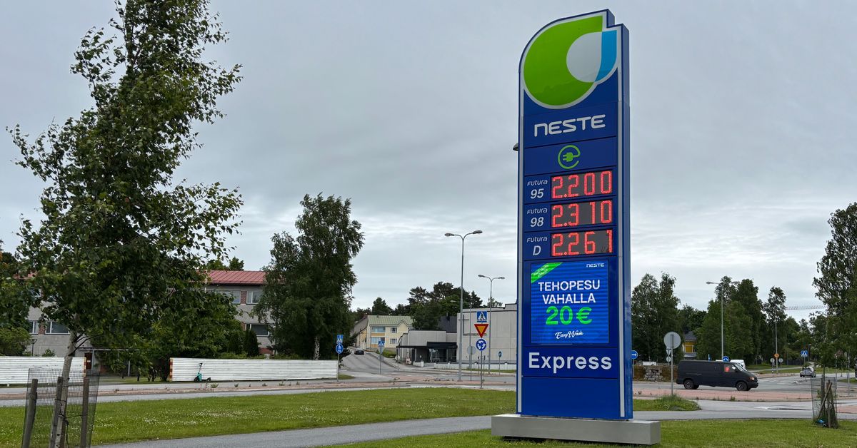 Bensinpriset kan sjunka till 1,70 euro inom några veckor