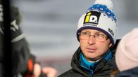 Suomen päävalmentaja Igor Medved haastattelussa Rukalla marraskuussa 2024.