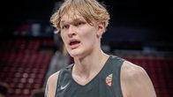 Koripalloilija Miikka Muurinen Nike Hoop Summit -tapahtumassa huhtikuussa 2026.