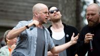 Kuvassa Tommy Lindgren, Brandon ja Paleface esiintymässä GG Caravan yhtyeen kanssa.