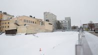 Talon purkutyömaa.