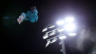 Eveliina Taka big airin karsinnassa.