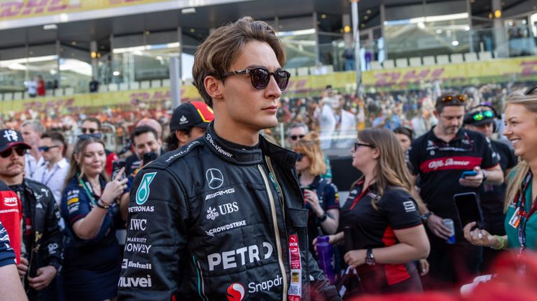 George Russell kaasutteli Meksikon GP:n avausharjoitusten ykköseksi ...