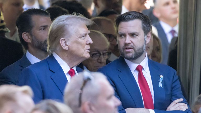  Donald Trump ja JD Vance.
