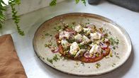 Herkullinen ja raikas annos paistettua ohukaisia,