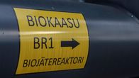 Etelä-Karjalan Jätehuollon biokaasulaitoksen putkistoa.