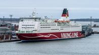 Viking Mariella Katajanokalla laiturissa.