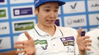Eero Hirvonen inför lagtävlingen i Seefeld.