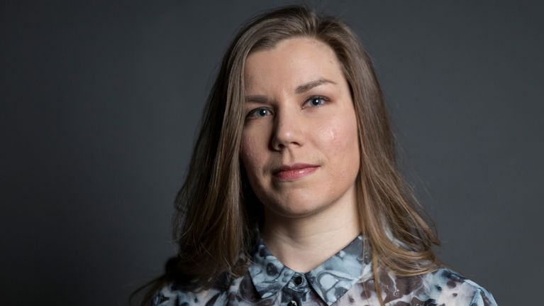 Laura Hallamaa / kolumnisti / Pasila 20.02.2019.