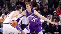 Luka Doncic vastaan Lauri Markkanen.