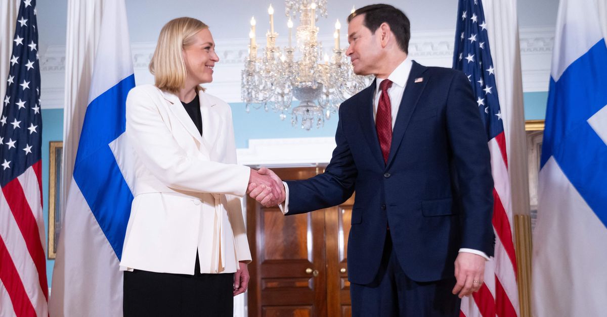 Finnish FM Valtonen meets Marco Rubio amid high-stakes Ukraine peace push