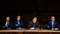 Joonas Könttä, Kimmo Kiljunen, Jari Ronkainen ja Petteri Orpo.