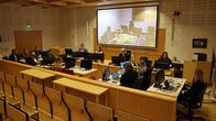 Niin sanotun Kiantama-oikeudenkäynnin istunto 10.09.2024 Rovaniemellä.