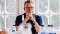 Pääministeri Petteri Orpo (kok.) vastasi politiikan toimittajien kysymyksiin Kesärannassa.
