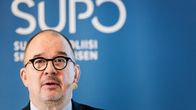 Supo julkaisi kansallisen turvallisuuden katsauksen tiedotustilaisuudessa Helsingissä 12. lokakuuta 2023.